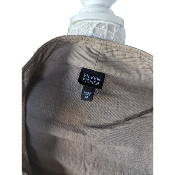 Eileen Fisher Crinkle Cotton Jacket M - Picture 5 of 5